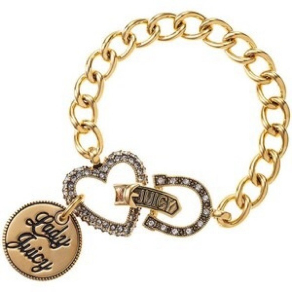 Vintage Juicy couture charm bracelet and charm